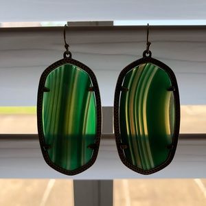 SOLD🔴Green Banded Agate Danielles🍀